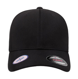 Flexfit Cool and Dry Sport Cap, Black, S/M bedrucken, Art.-Nr. 349681011