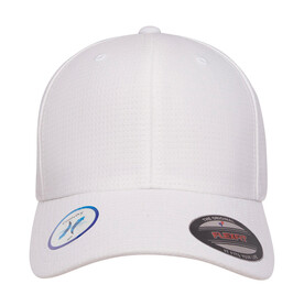 Flexfit Cool and Dry Calocks Trikot Cap, White, S/M bedrucken, Art.-Nr. 350680001