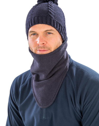Result Bandit Face/Neck/Chest Warmer, Black, S/M bedrucken, Art.-Nr. 353331014