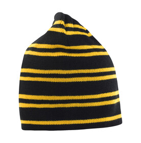 Result Team Reversible Beanie, Black/Gold/Black, One Size bedrucken, Art.-Nr. 354331860
