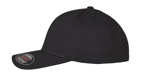 Flexfit Flexfit Hydro-Grid Stretch Cap, Black, S/M bedrucken, Art.-Nr. 354681011