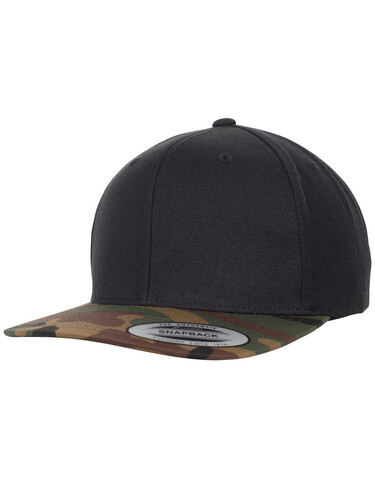 Flexfit Classic Snapback 2-Tone Camo, Green Camo/Black, One Size bedrucken, Art.-Nr. 356685560 Flexfit Classic Snapback 2-Tone Camo, Green Camo/Black, One Size bedrucken, Art.-Nr. 356685560
