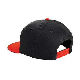 Beechfield Youth Size Snapback, Black/Black, One Size bedrucken, Art.-Nr. 356691520