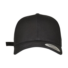Flexfit 6-Panel Curved Metal Snap, Black, One Size bedrucken, Art.-Nr. 358681010