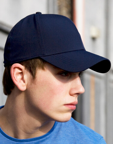 Result Caps Fitted Cap Softshell, Navy, One Size bedrucken, Art.-Nr. 373342000
