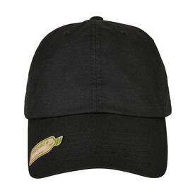 Flexfit Recycled Polyester Dad Cap, Black, One Size bedrucken, Art.-Nr. 375681010