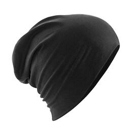 Beechfield Hemsedal Cotton Slouch Beanie, Black, One Size bedrucken, Art.-Nr. 385691010 Beechfield Hemsedal Cotton Slouch Beanie, Black, One Size bedrucken, Art.-Nr. 385691010