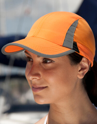 Result Caps Spiro Sport Cap, Lime/Black, One Size bedrucken, Art.-Nr. 386345540