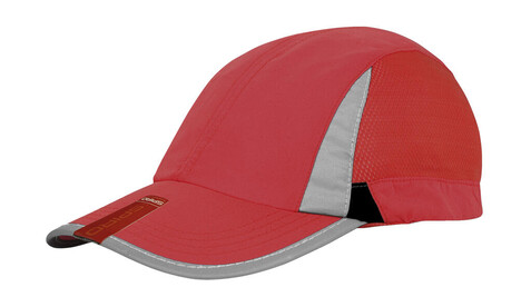 Result Caps Spiro Sport Cap, White/Black, One Size bedrucken, Art.-Nr. 386340560