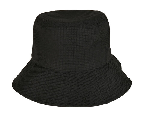 Flexfit Adjustable Flexfit Bucket Hat, Black, One Size bedrucken, Art.-Nr. 387681010