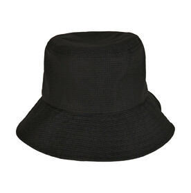 Flexfit Adjustable Flexfit Bucket Hat, Black, One Size bedrucken, Art.-Nr. 387681010