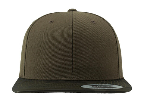 Flexfit Camo Visor Snapback, Olive Camo, One Size bedrucken, Art.-Nr. 392685310