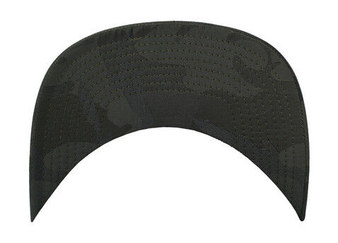 Flexfit Camo Visor Snapback, Olive Camo, One Size bedrucken, Art.-Nr. 392685310