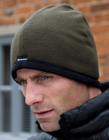 Result Performance Micro Reversible Bob Hat, Navy/Black, M bedrucken, Art.-Nr. 399332404