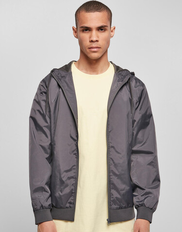 Build Your Brand Windrunner, Darkshadow/Darkshadow, 2XL bedrucken, Art.-Nr. 401391625