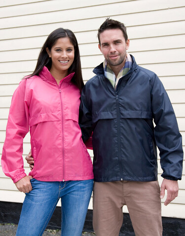 Result Core Adult Windcheater, Black, S bedrucken, Art.-Nr. 404331013