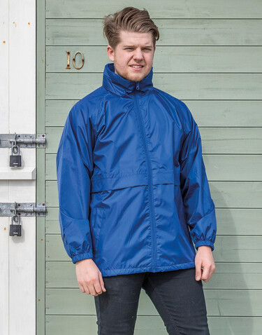 Result Core Adult Windcheater, Black, S bedrucken, Art.-Nr. 404331013