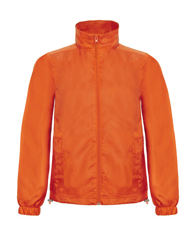 B &amp; C ID.601 Midseason Windbreaker, Orange, S bedrucken, Art.-Nr. 405424103