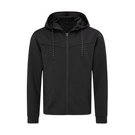 Stedman Recycled Scuba Jacket Men, Black Opal, S bedrucken, Art.-Nr. 406051023