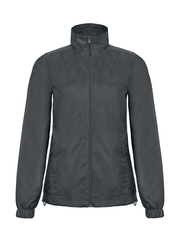 B & C ID.601/women Midseason Windbreaker, Dark Grey, M bedrucken, Art.-Nr. 406421284 B & C ID.601/women Midseason Windbreaker, Dark Grey, M bedrucken, Art.-Nr. 406421284