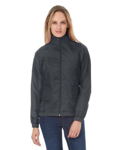 B &amp; C ID.601/women Midseason Windbreaker, White, XS bedrucken, Art.-Nr. 406420002