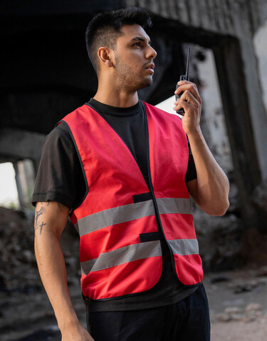 Korntex Functional Vest Hannover, Red, M bedrucken, Art.-Nr. 408134003