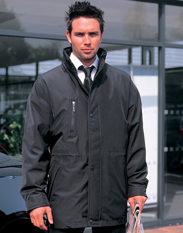 Result City Executive Jacket, Black, XL bedrucken, Art.-Nr. 408331016