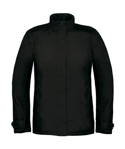 B &amp; C Real+/women Heavy Weight Jacket, Black, 2XL bedrucken, Art.-Nr. 408421017
