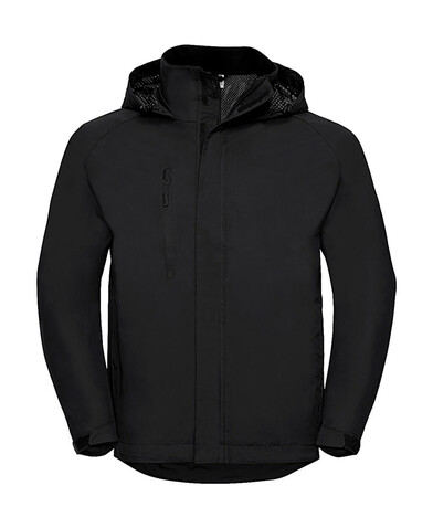 Russell Europe HydraPlus 2000 Jacket, Black, XS bedrucken, Art.-Nr. 410001012