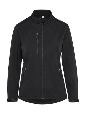 SG Signature Tagless Softshell Jacket Women, Black, XS bedrucken, Art.-Nr. 410521012