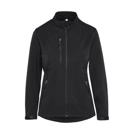 SG Signature Tagless Softshell Jacket Women, Black, XS bedrucken, Art.-Nr. 410521012