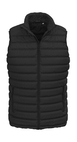 Stedman Lux Padded Vest Men, Black Opal, S bedrucken, Art.-Nr. 412051022