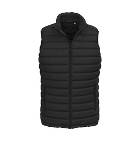 Stedman Lux Padded Vest Men, Black Opal, S bedrucken, Art.-Nr. 412051022
