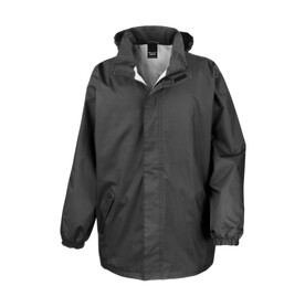 Result Core Midweight Jacket, Black, S bedrucken, Art.-Nr. 412331013