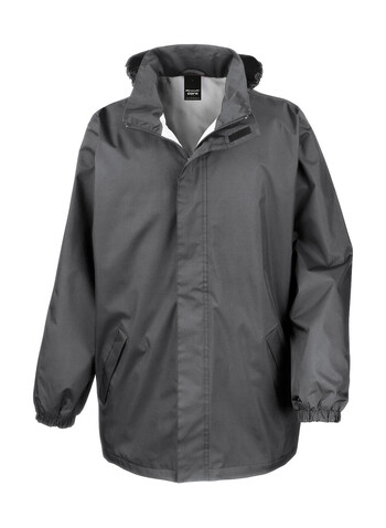 Result Core Midweight Jacket, Steel Grey, 3XL bedrucken, Art.-Nr. 412331118