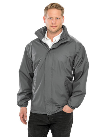 Result Core Midweight Jacket, Steel Grey, 3XL bedrucken, Art.-Nr. 412331118