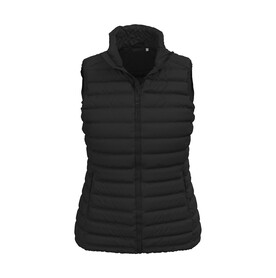 Stedman Lux Padded Vest Women, Black Opal, S bedrucken, Art.-Nr. 413051023