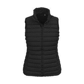 Stedman Lux Padded Vest Women, Black Opal, S bedrucken, Art.-Nr. 413051023