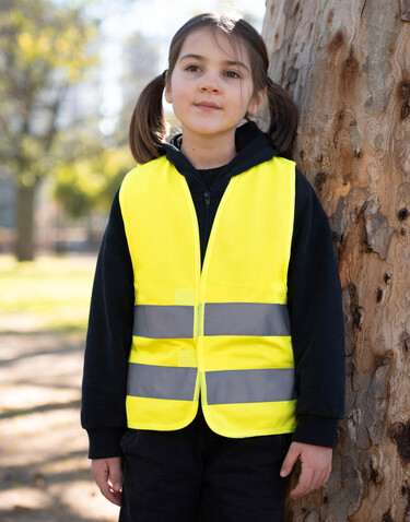 Korntex Safety Vest for Kids Aarhus, Orange, XS bedrucken, Art.-Nr. 414134102 Korntex Safety Vest for Kids Aarhus, Orange, XS bedrucken, Art.-Nr. 414134102