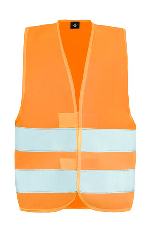 Korntex Safety Vest for Kids Aarhus, Orange, XS bedrucken, Art.-Nr. 414134102 Korntex Safety Vest for Kids Aarhus, Orange, XS bedrucken, Art.-Nr. 414134102