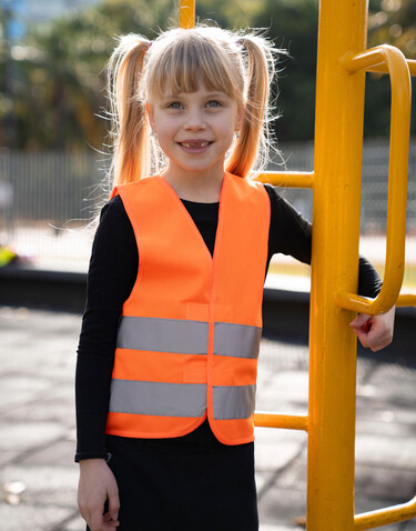Korntex Safety Vest for Kids Aarhus, Orange, XS bedrucken, Art.-Nr. 414134102 Korntex Safety Vest for Kids Aarhus, Orange, XS bedrucken, Art.-Nr. 414134102