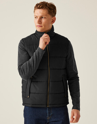 Regatta Altoona Insulated Bodywarmer, Black, XS bedrucken, Art.-Nr. 415171012