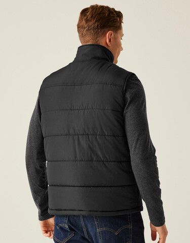 Regatta Altoona Insulated Bodywarmer, Seal Grey/Black, XS bedrucken, Art.-Nr. 415171582