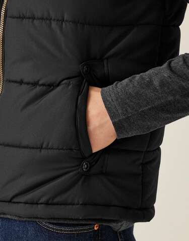 Regatta Altoona Insulated Bodywarmer, Black, XS bedrucken, Art.-Nr. 415171012
