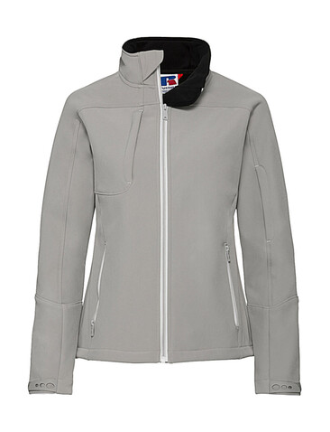 Russell Europe Ladies` Bionic Softshell Jacket, Stone, M bedrucken, Art.-Nr. 416000094 Russell Europe Ladies` Bionic Softshell Jacket, Stone, M bedrucken, Art.-Nr. 416000094