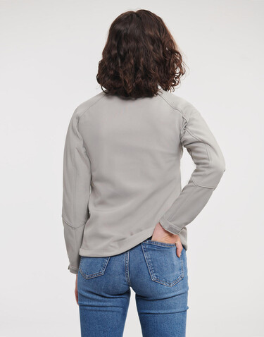 Russell Europe Ladies` Bionic Softshell Jacket, Stone, XS bedrucken, Art.-Nr. 416000092