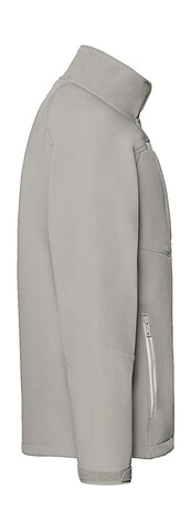 Russell Europe Men`s Bionic Softshell Jacket, Stone, XS bedrucken, Art.-Nr. 417000092