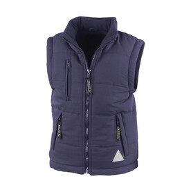 Result Junior Ultra Padded Bodywarmer, Navy, 2XS (2-3) bedrucken, Art.-Nr. 417332001