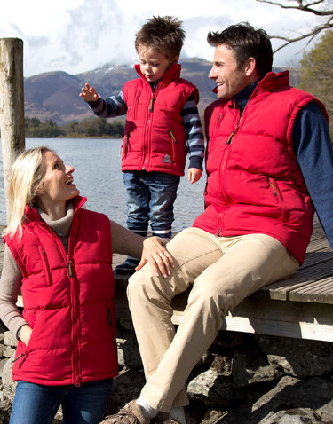 Result Junior Ultra Padded Bodywarmer, Navy, 2XS (2-3) bedrucken, Art.-Nr. 417332001