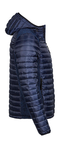 Tee Jays Hooded Outdoor Crossover Jacket, Black/Black Melange, S bedrucken, Art.-Nr. 418541613